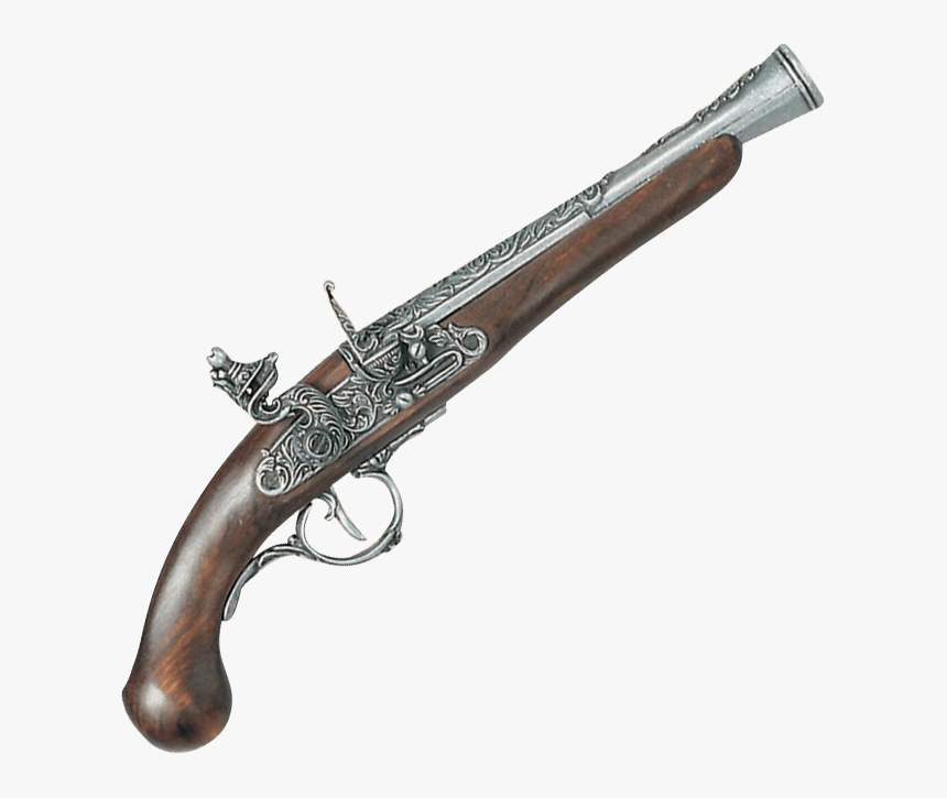 18th Century German Pistol Pewter - 17th Century Pistol, HD Png Download, Free Download