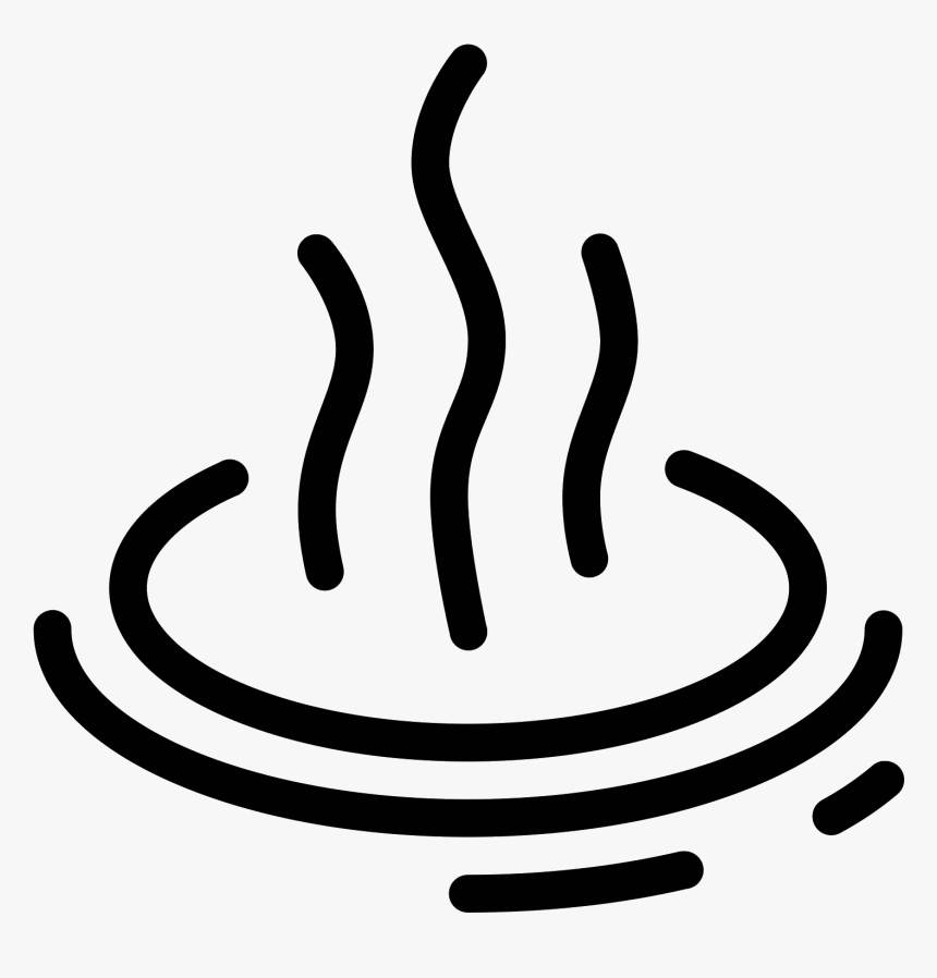 Heat Vector Warm - Icono De Aguas Termales, HD Png Download, Free Download