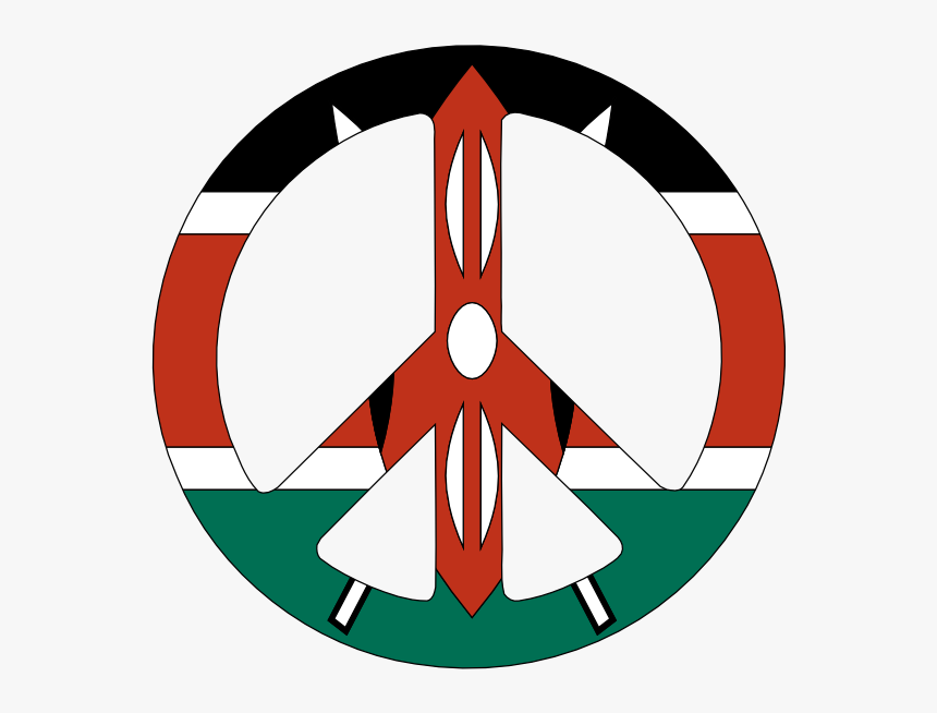 Scalable Vector Graphics Kenya Flag Peace Symbol 2 - New Whatsapp Dp For Peace, HD Png Download, Free Download