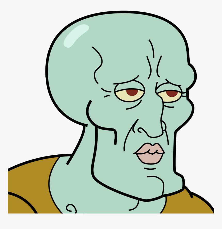 Transparent Handsome Squidward Png, Png Download, Free Download