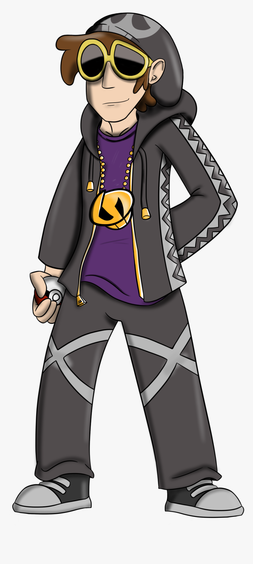 Ikke Team Skull Grunt - Cartoon, HD Png Download, Free Download