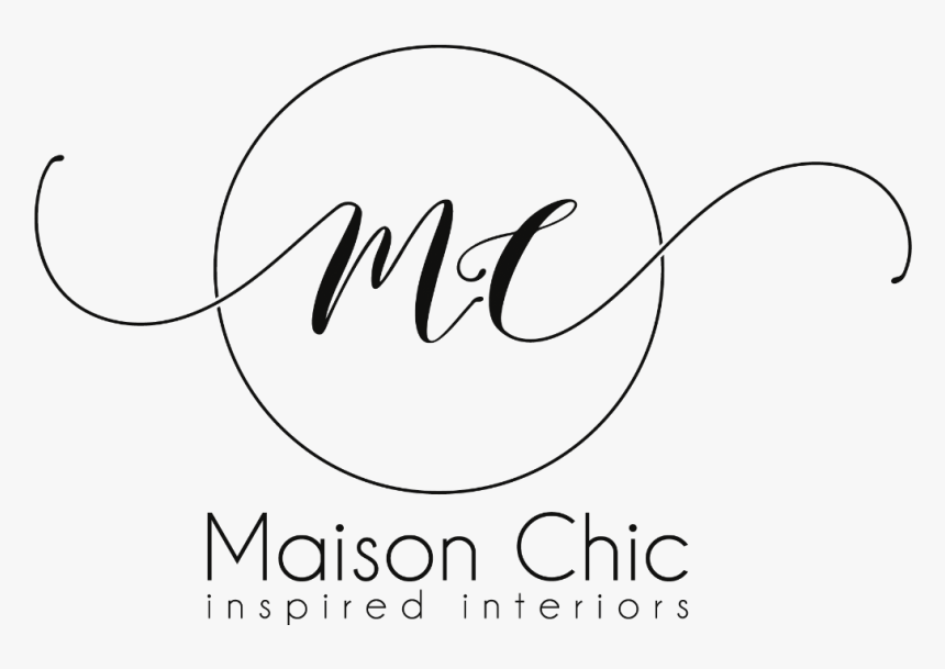 Chic Centered Logo Maison Chic Logo, HD Png Download - kindpng