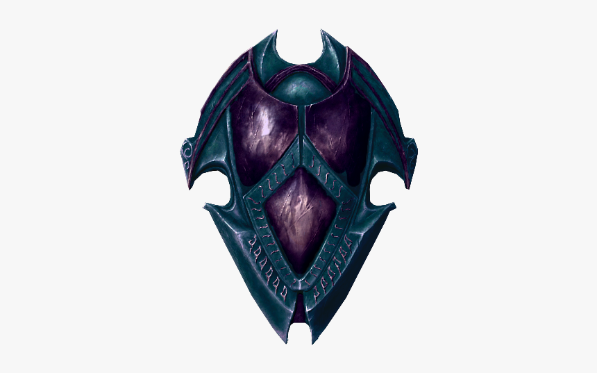 Skyrim Ebony Shield, HD Png Download, Free Download