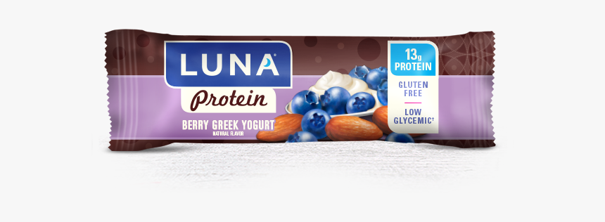 Berry Greek Yogurt Flavor Packaging - Luna Protein Berry Greek Yogurt Nutrition, HD Png Download, Free Download