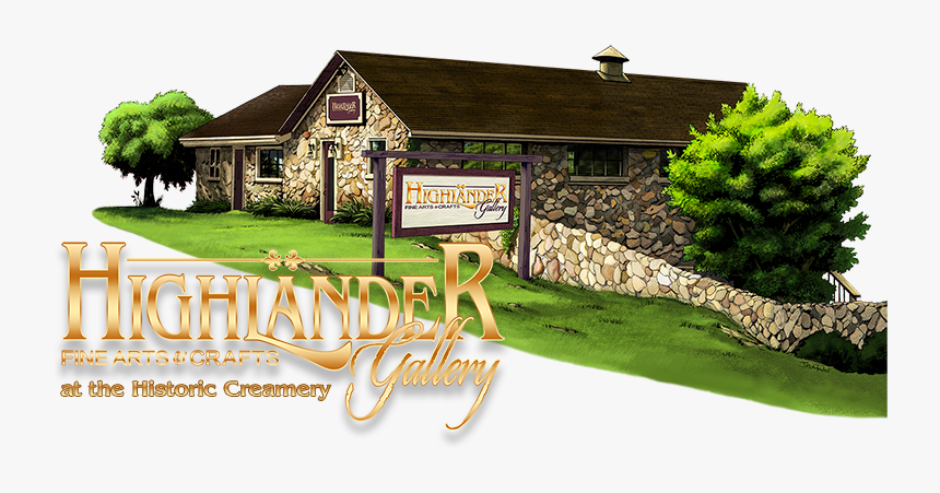 The Highlander Gallery - Cottage, HD Png Download, Free Download