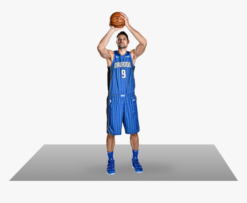 Nikola Vucevic In Action - Slam Dunk, HD Png Download, Free Download