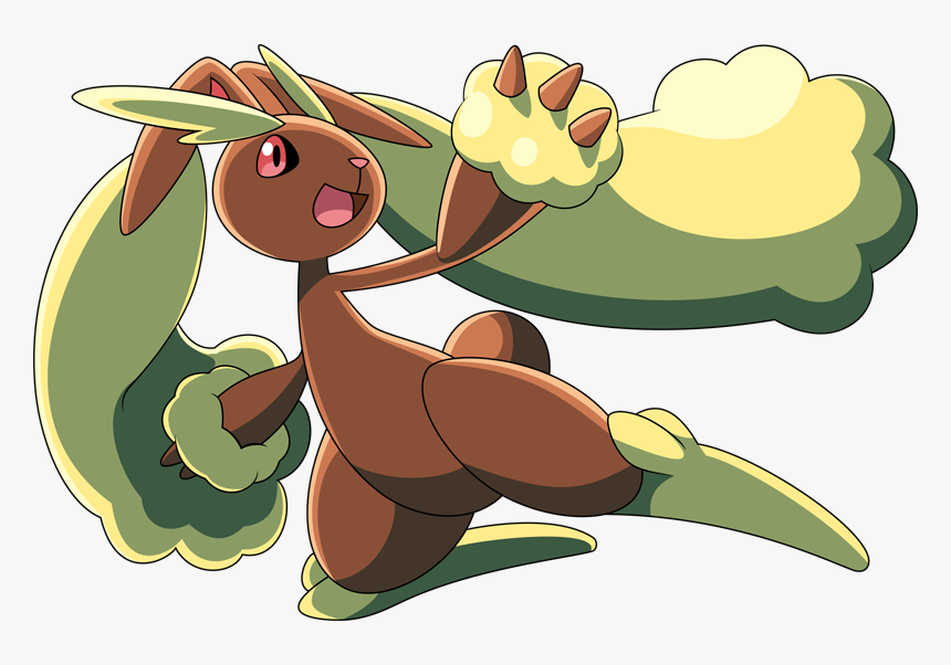 Lopunny Pokemon Art, HD Png Download, Free Download