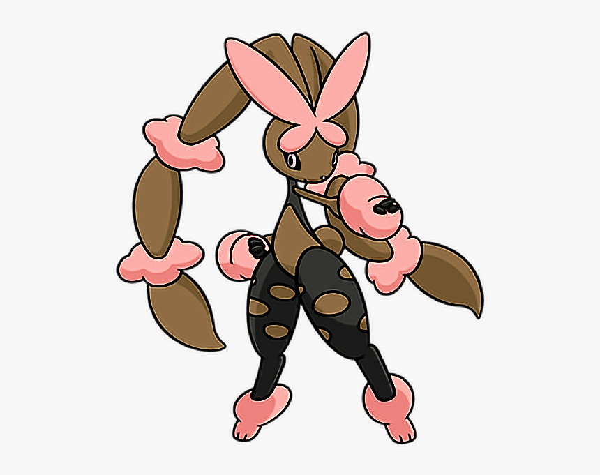 #pokemon #mega #lopunny #shiny - Pokemon Shiny Mega Lopunny, HD Png Downl.....