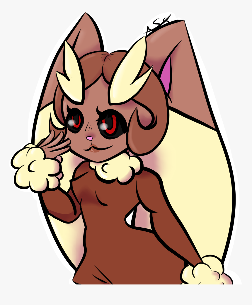 Cream The Lopunny - Cartoon, HD Png Download, Free Download