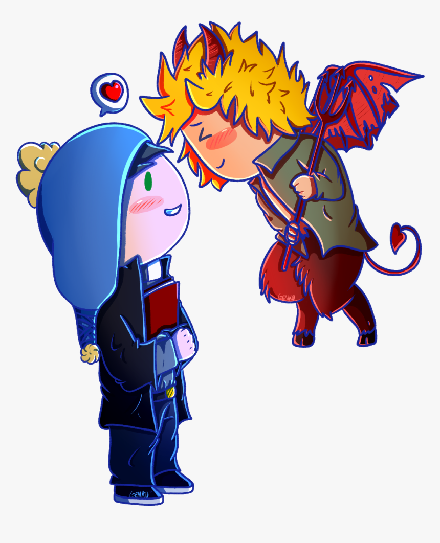 Youth Pastor Craig And Imp Tweek Because I Love Them  - Cartoon, HD Png Download, Free Download