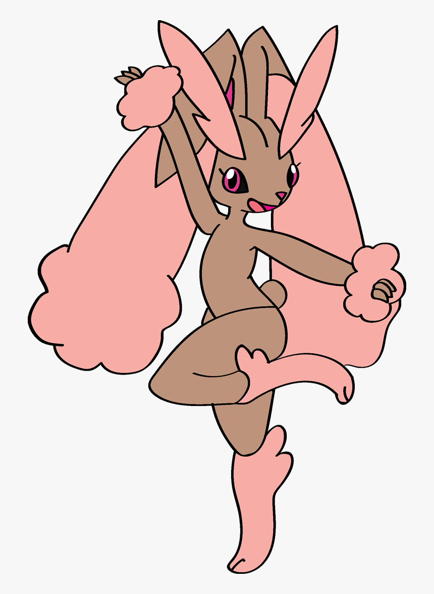 Dawn Into Shiny Lopunny With Sem - Shiny Lopunny, HD Png Download, Free Download