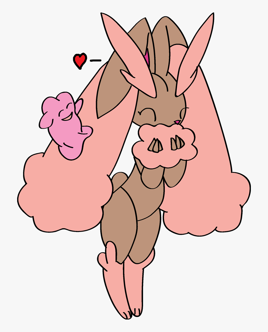 Dawn Into Shiny Lopunny With Sem - Pokemon Shiny Lopunny, HD Png Download, Free Download
