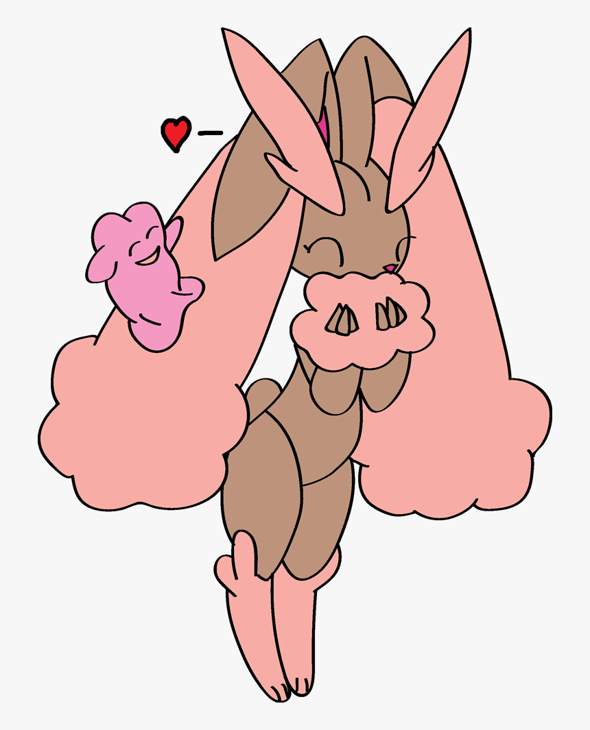 Dawn Into Shiny Lopunny With Sem - Pokemon Shiny Lopunny, HD Png Download -...