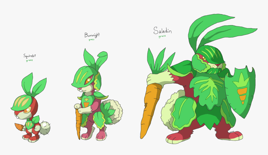 Grass Rabbit Pokemon, HD Png Download, Free Download