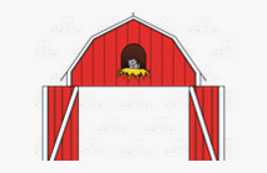 Transparent Open Doors Clipart - Open Door Barn Clip Art, HD Png Download, Free Download