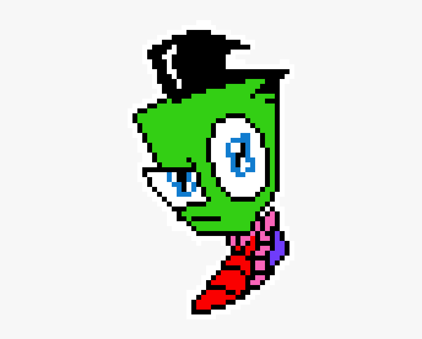 Invader Zim Cross Stitch Pattern, HD Png Download, Free Download