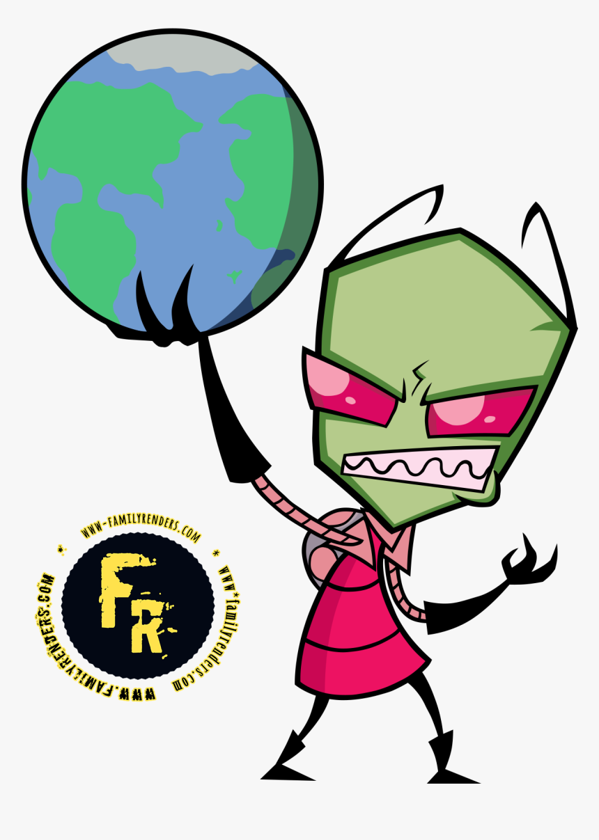 Invader Zim , Png Download - Invader Zim Zim Vector, Transparent Png, Free Download