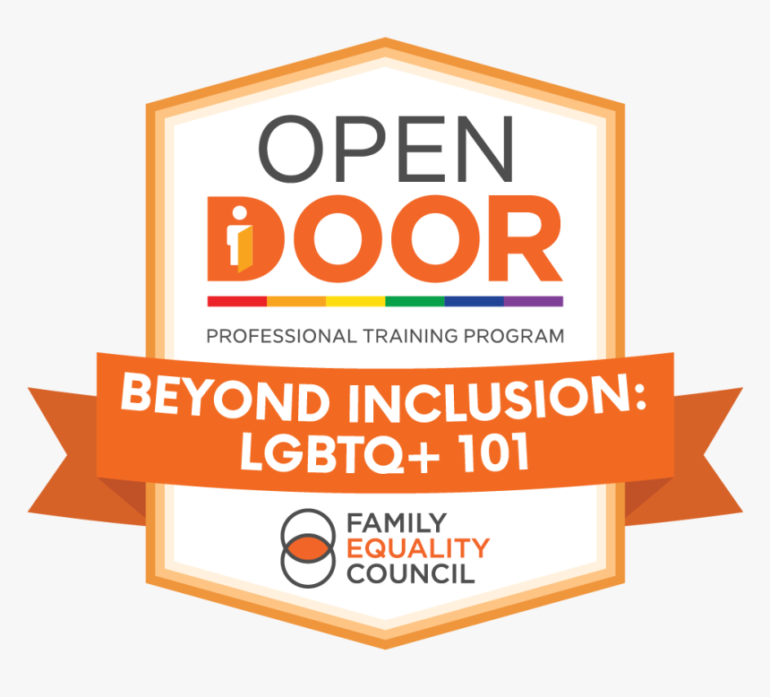 Open Door Badge Beyond Inclusion Lgbtq 101, HD Png Download, Free Download