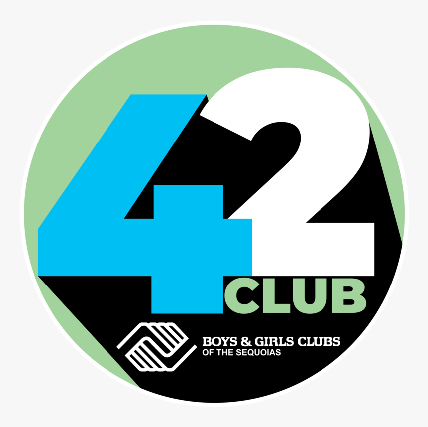 42 Club Logo Wb - Boys And Girls Club, HD Png Download, Free Download