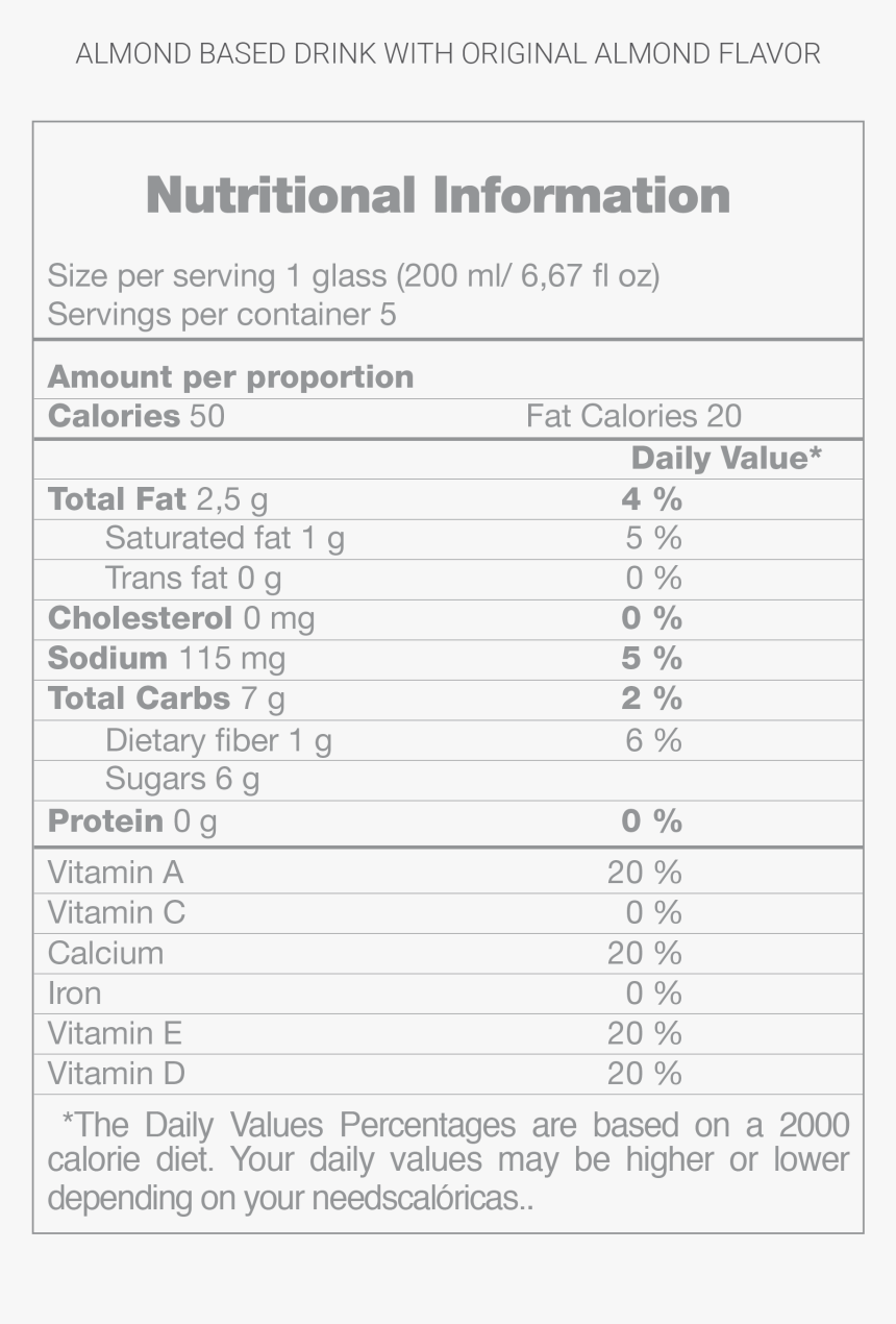 Te Hatsu Tabla Nutricional, HD Png Download, Free Download