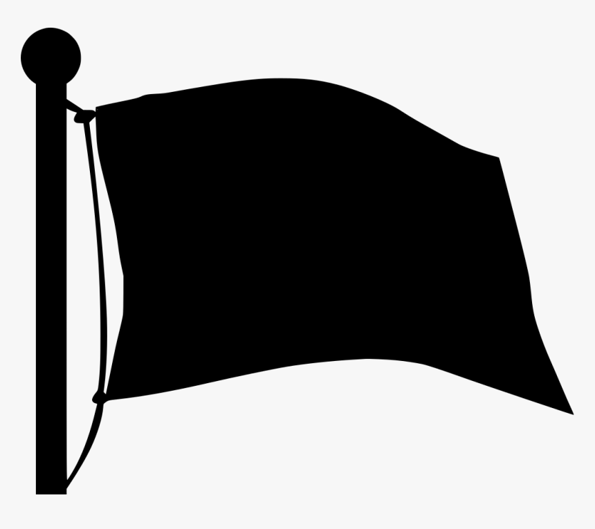 Flag Vector Black Png, Transparent Png, Free Download