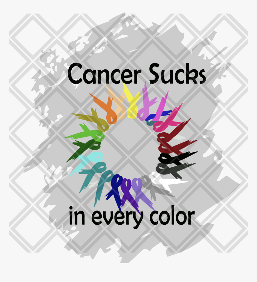 Cancer Sucks In All Colors, HD Png Download, Free Download