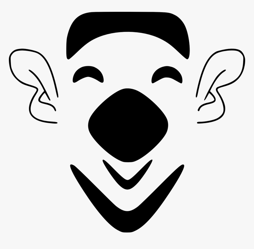 Laughing Bearded Face - Laughing Face, HD Png Download, Free Download