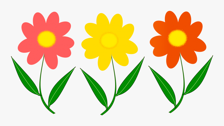 Flowers Vector - Vector Clipart Flower Png, Transparent Png, Free Download