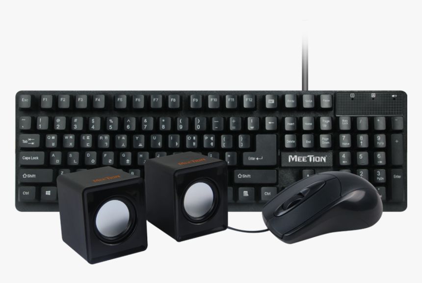Keyboard, Mouse And Speaker 3 In 1 Combo - Lenovo Preferred Pro Ii Usb Keyboard, HD Png Download, Free Download