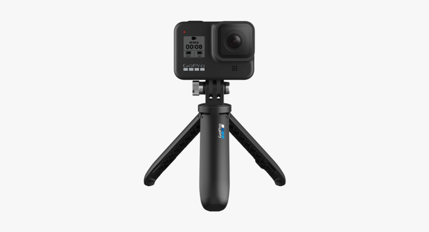 Gopro Shorty Mount Black And Gopro Camera - Go Pro Hero 7 Shorty, HD Png Download, Free Download