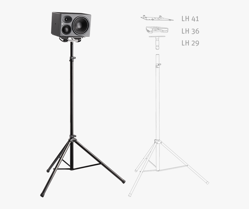 Product Detail X2 Desktop Kh 310 On A Lighting Stand - Video Camera, HD Png Download, Free Download