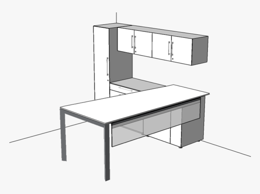 Watson Miro Modular Office Furniture - Computer Desk, HD Png Download, Free Download