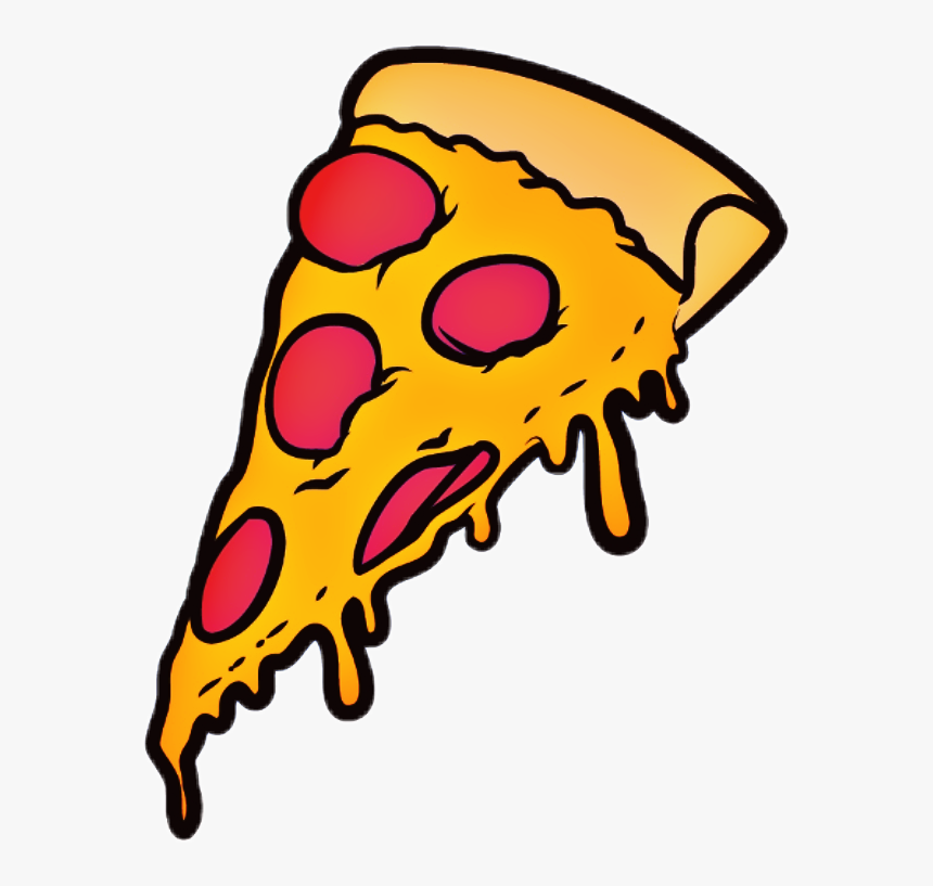 Transparent Pizza Party Clipart - Pizza Sticker Png, Png Download, Free Download
