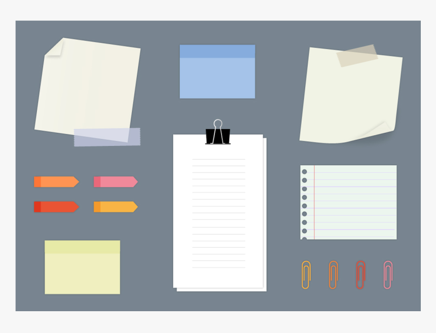 Clip Art Paper Illustrators - Lined Paper Illustration Png, Transparent Png, Free Download