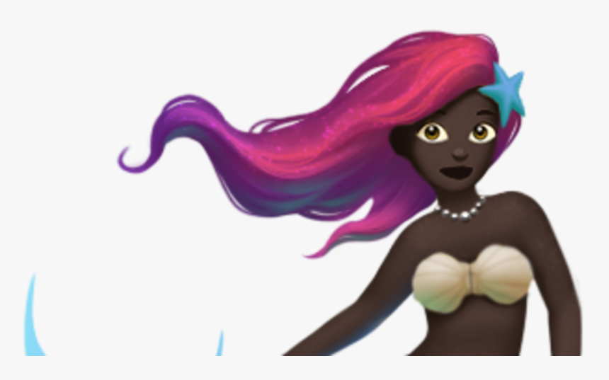 New Emojis To Be Included In Apple Ios , Png Download - Mermaid Emoji, Transparent Png, Free Download