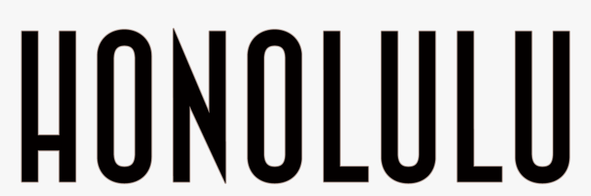 Honolulu - Sign, HD Png Download, Free Download