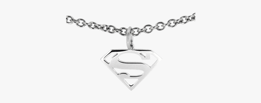 Superman Silver Necklace, HD Png Download, Free Download