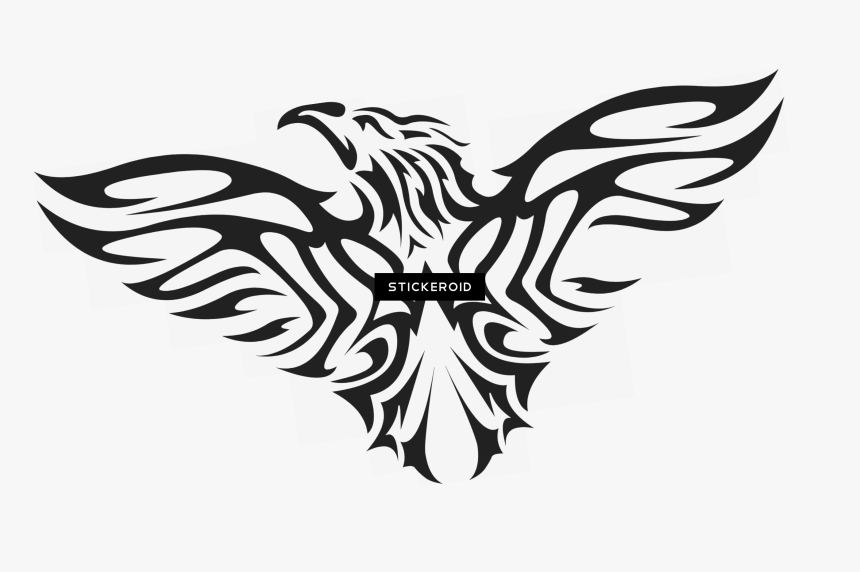 Eagle,black And Decal,illustration - Assassin's Creed Eagle Symbol, HD Png Download, Free Download