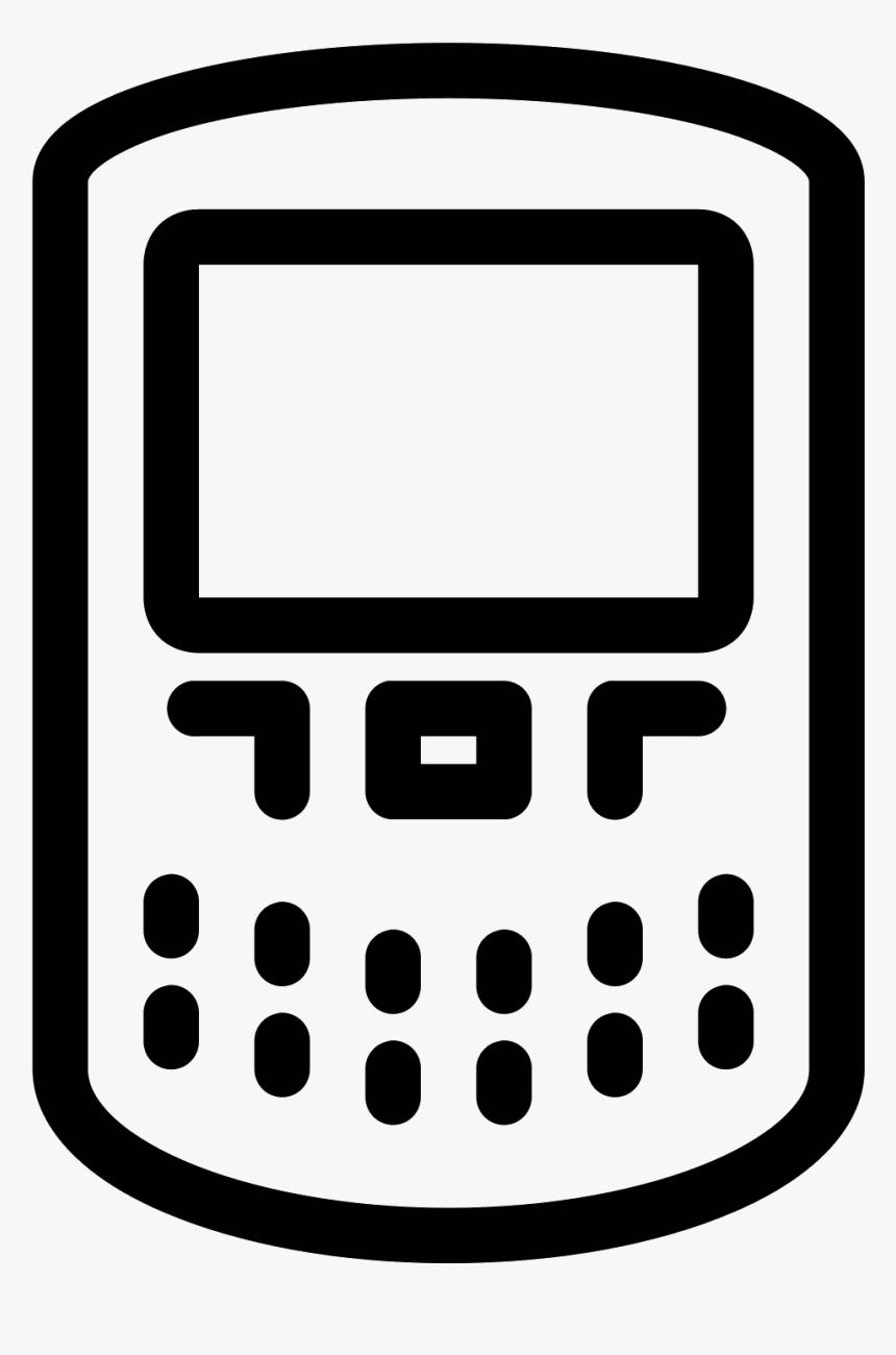 A Simplified Graphic Of A Blackberry, HD Png Download, Free Download