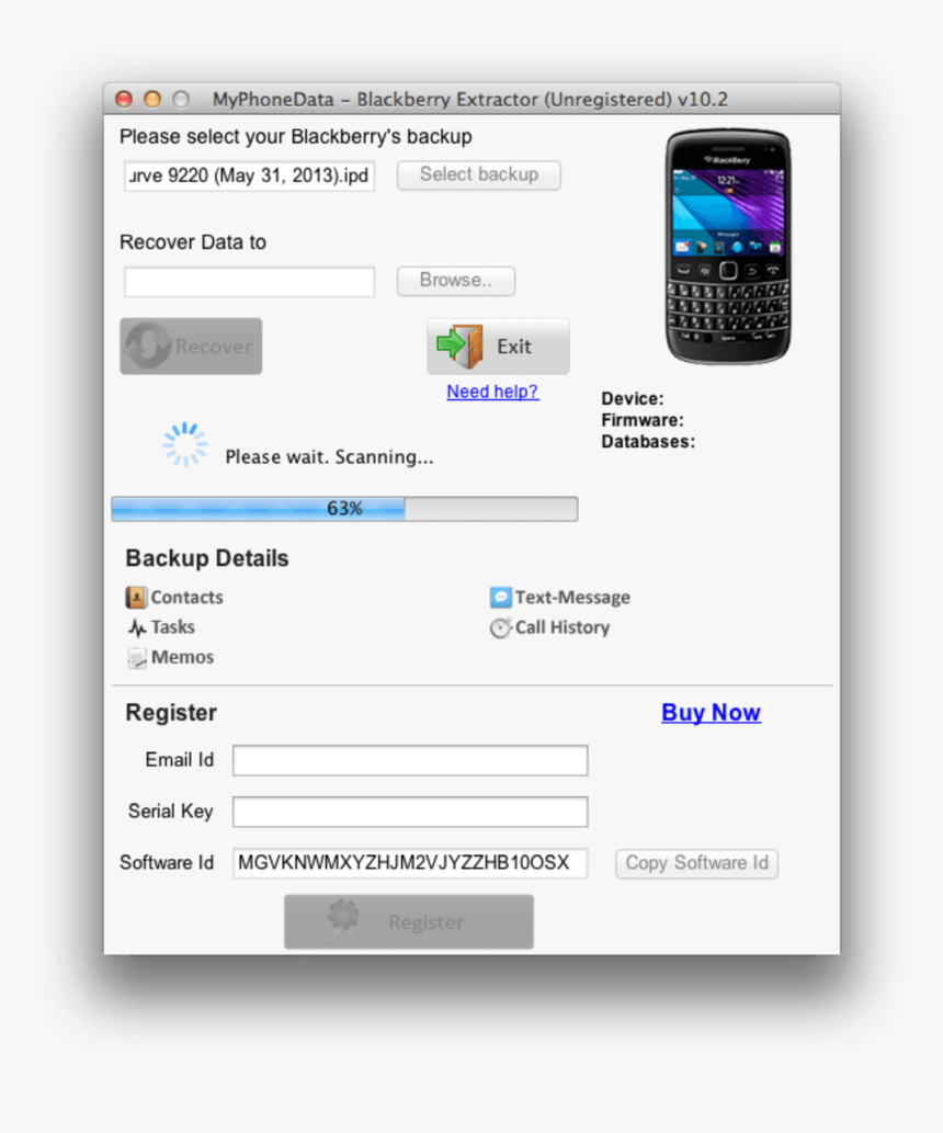 Blackberry Extractor - Blackberry Bold 9790, HD Png Download, Free Download