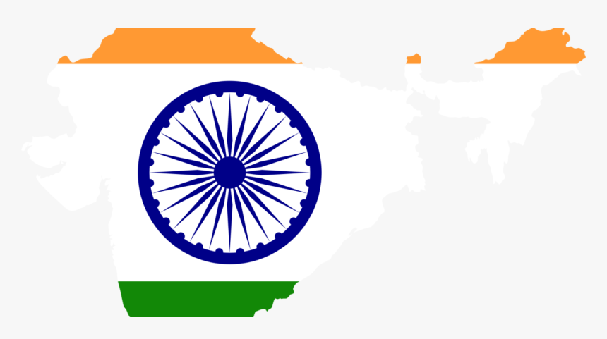 India Map Flag - Ashok Chakra Cdr File, HD Png Download, Free Download