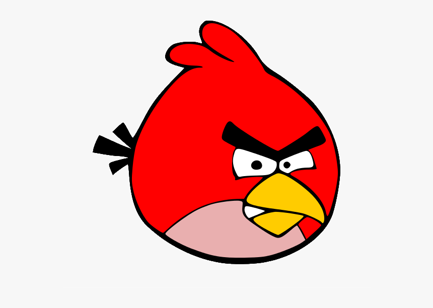Image Freeuse Angry Characters Files Pinterest - Angry Bird Drawing Easy, HD Png Download, Free Download