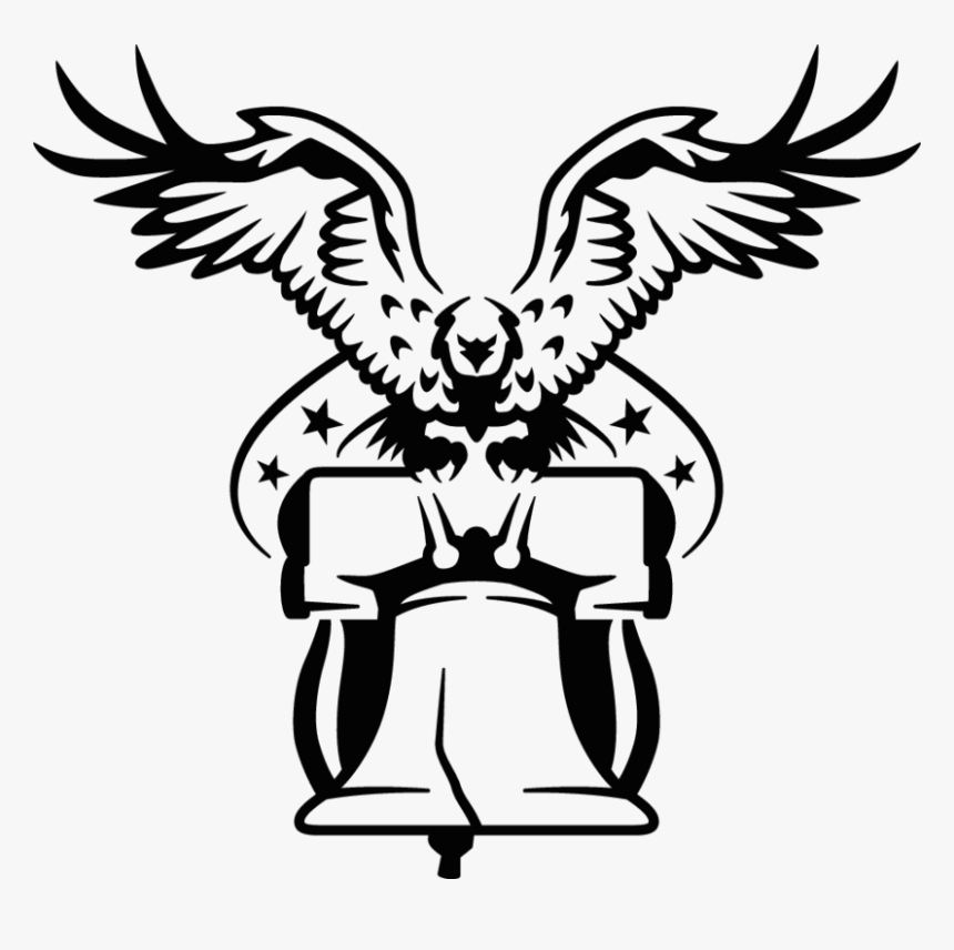 Liberity Bell Png - Eagle On Liberty Bell, Transparent Png, Free Download