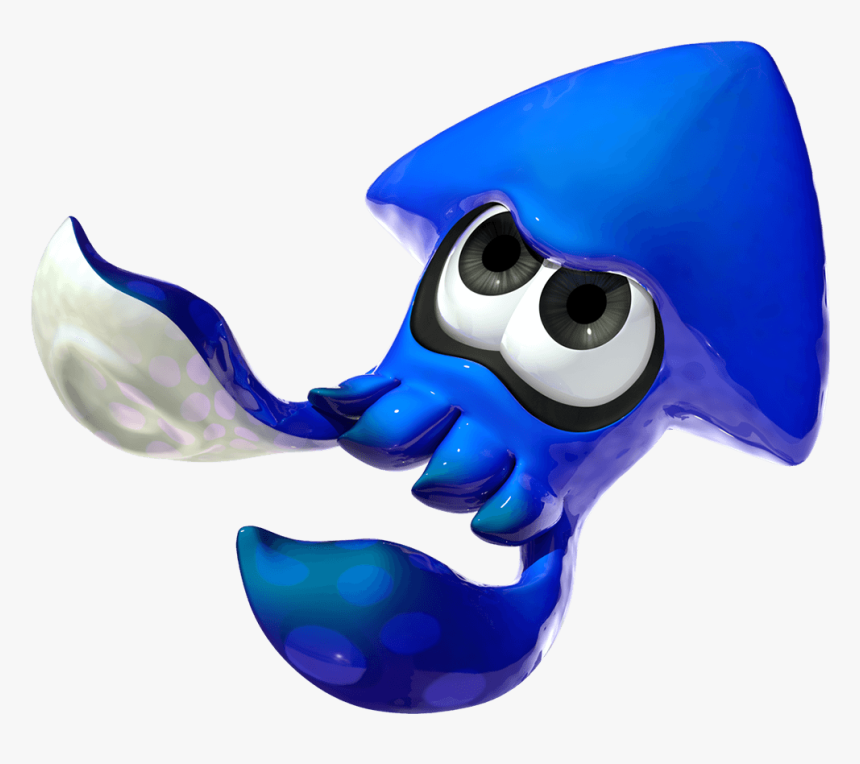 Transparent Giant Squid Clipart - Splatoon Squid, HD Png Download, Free Download