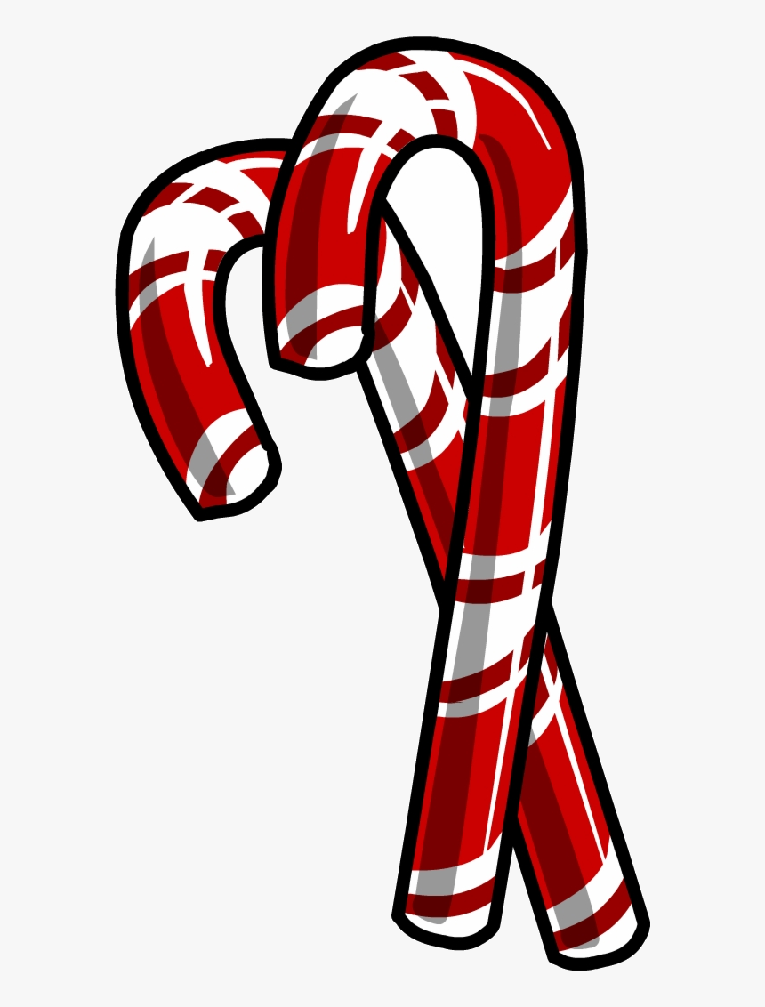 Party Clipart Candy - Candy Canes Transparent Background, HD Png Download, Free Download
