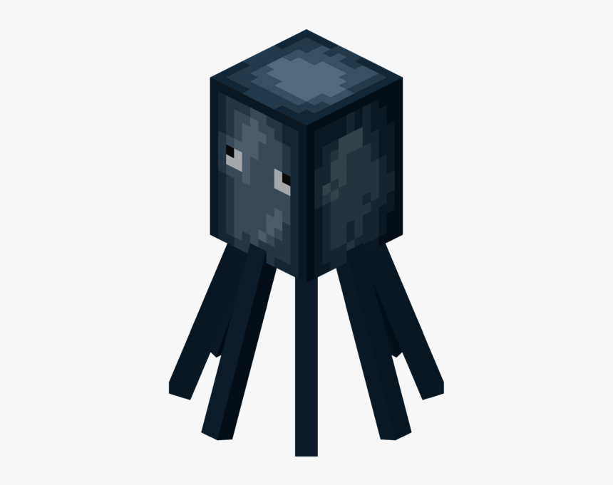 File - Squid - Minecraft Squid, HD Png Download, Free Download