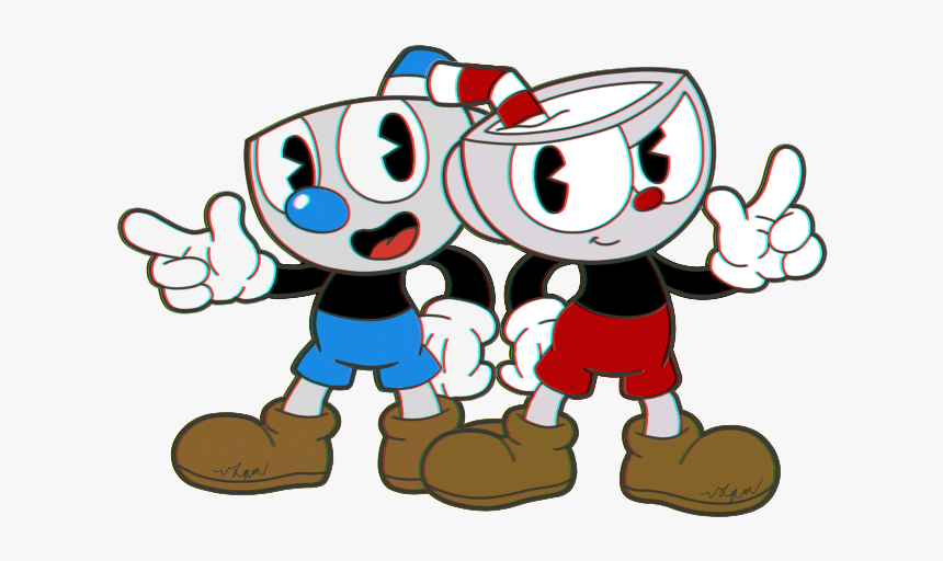 Scratch Studio - Cuphead And Mugman Png, Transparent Png, Free Download