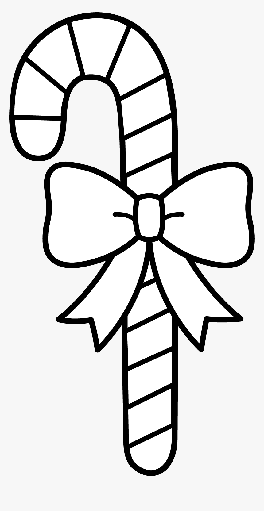 Candy Black And White Candy Clip Art Black And White - Candy Canes Black And White, HD Png Download, Free Download