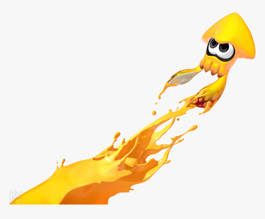 Splatoon Squid Png - Squid Green Splatoon 2, Transparent Png, Free Download