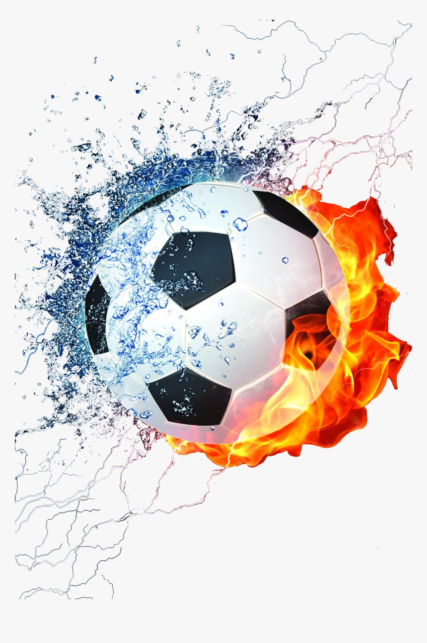 Fire Rainbow Wallpaper Cup Mobile Football Phone Clipart - Ball Football, HD Png Download, Free Download